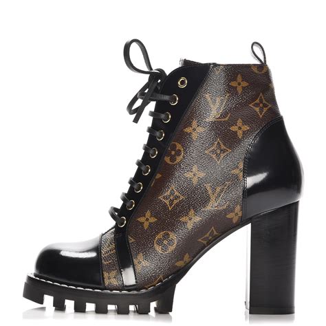 louis vuitton boots black|louis vuitton black boots women.